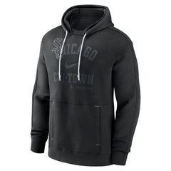 Chicago White Sox Nike Statement Ball Game Pullover Hoodie - Black Hoodies