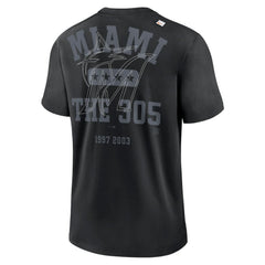 Miami Marlins Nike Statement Game Over T-Shirt - Black T-shirts