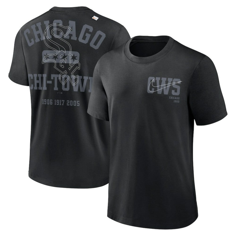 Chicago White Sox Nike Statement Game Over T-Shirt - Black T-shirts