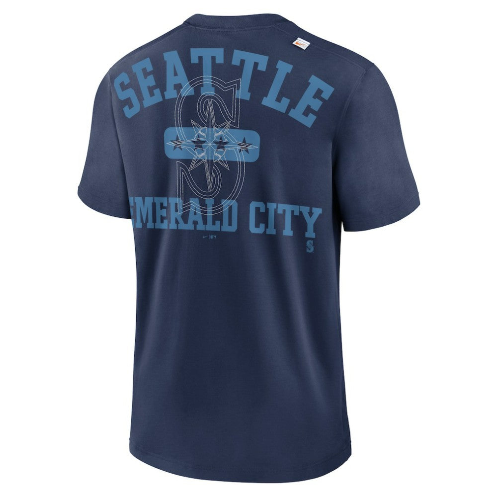 Seattle Mariners Nike Statement Game Over T-Shirt - Navy T-shirts