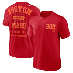 Boston Red Sox Nike Statement Game Over T-Shirt - Red T-shirts