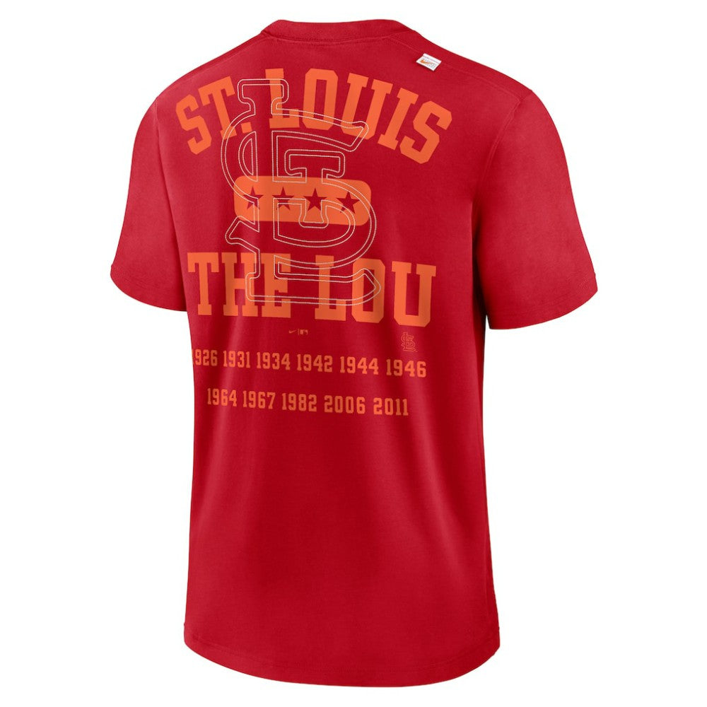St. Louis Cardinals Nike Statement Game Over T-Shirt - Red T-shirts
