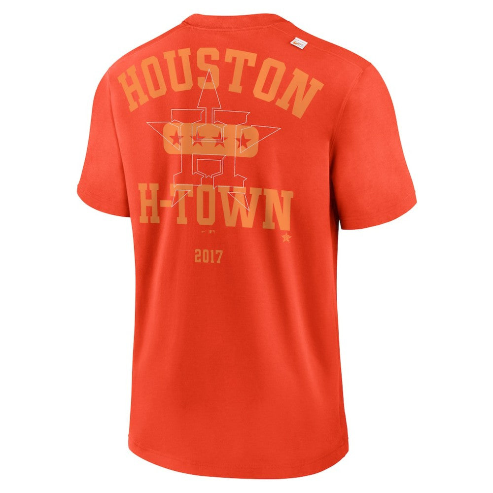 Houston Astros Nike Statement Game Over T-Shirt - Orange T-shirts