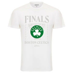 Boston Celtics Sportiqe 2022 NBA Finals Stacked Hoop Bingham T-Shirt White