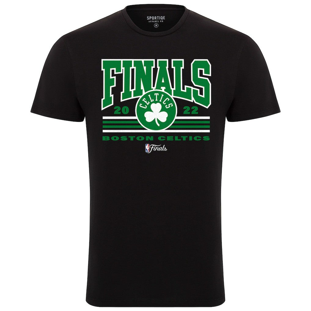 Boston Celtics Sportiqe 2022 NBA Finals Bingham T-Shirt Black