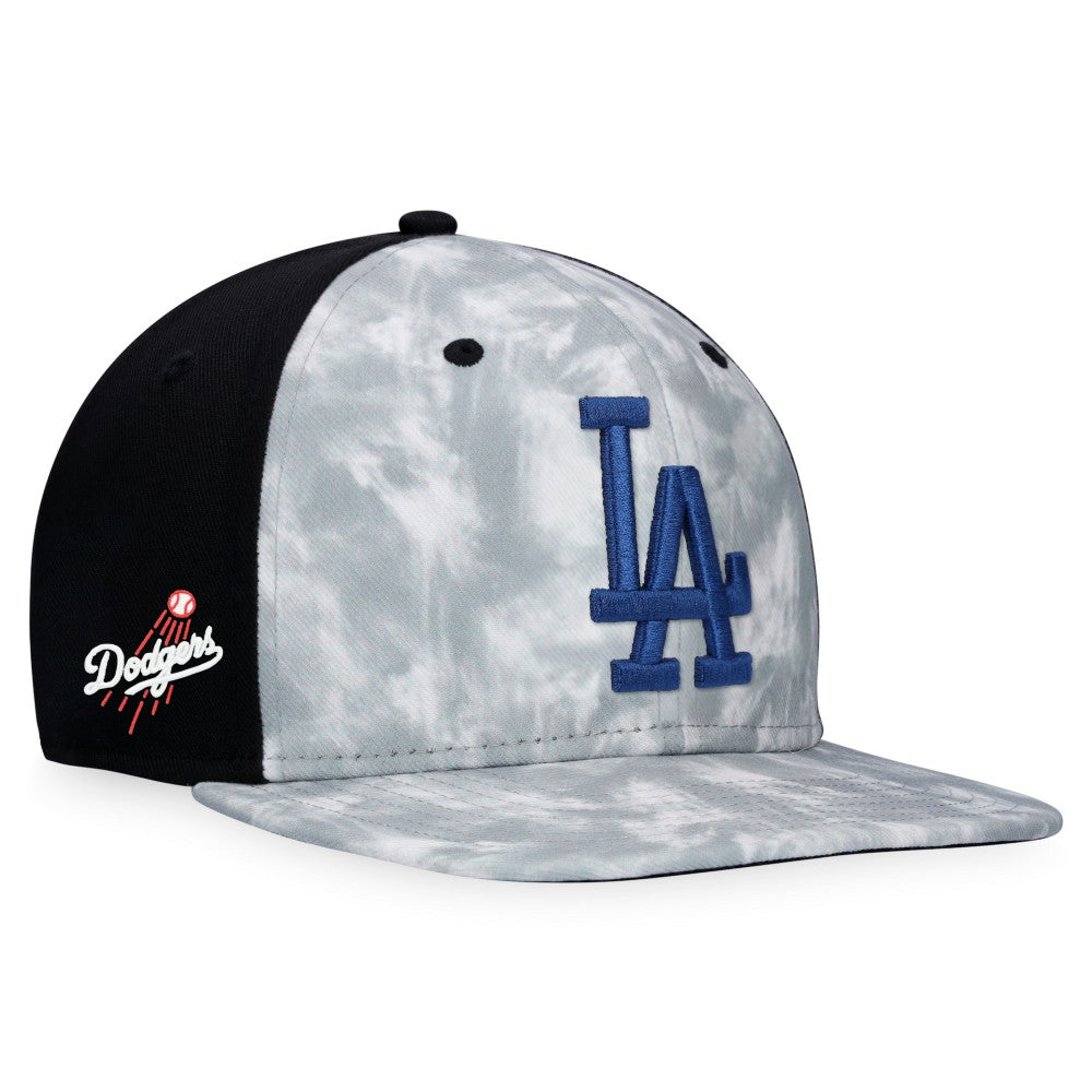 Los Angeles Dodgers Majestic Smoke Dye Snapback Hat - Gray Hats