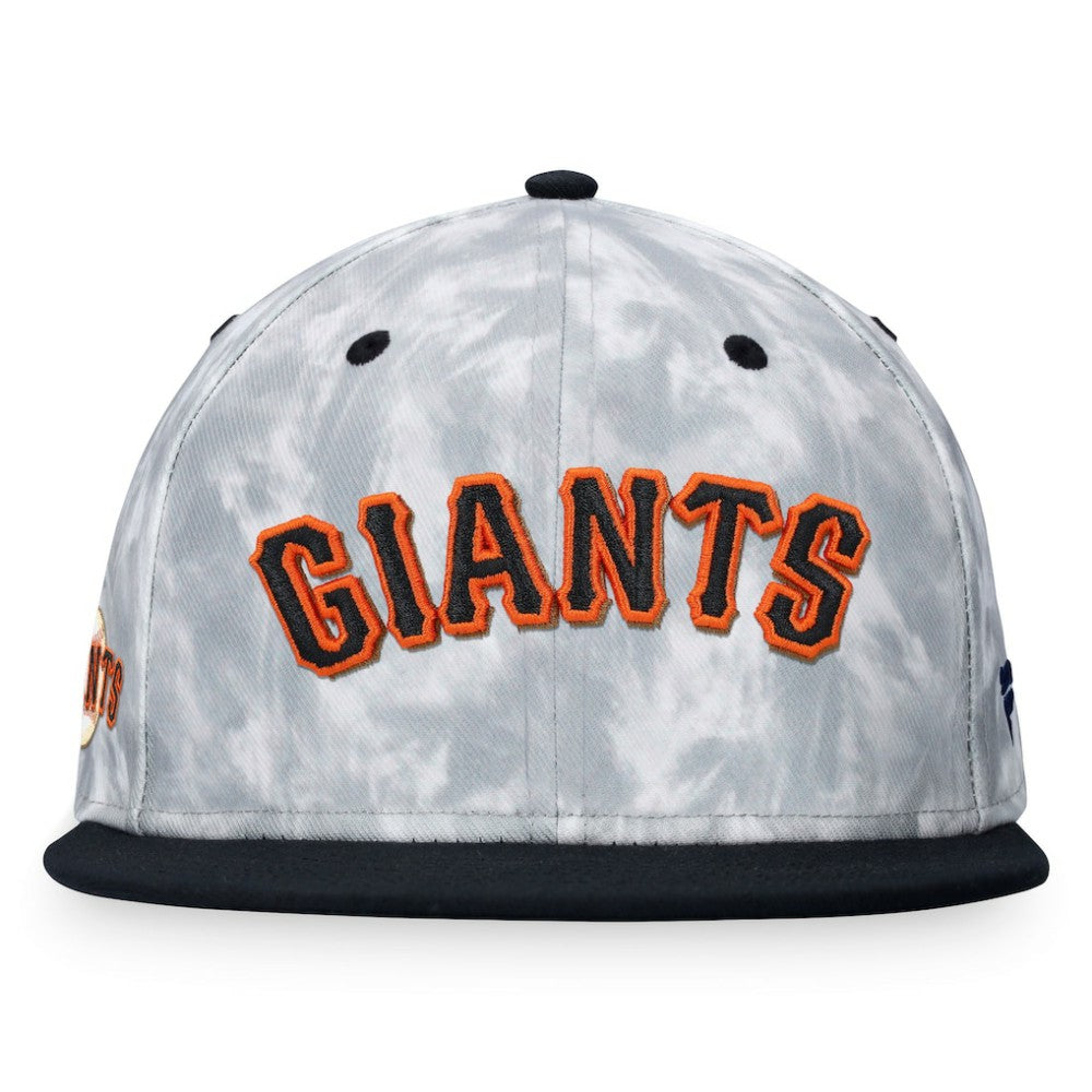 San Francisco Giants Fanatics Smoke Dye Fitted Hat - Black/White Hats