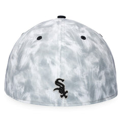 Chicago White Sox Fanatics Smoke Dye Fitted Hat - Black/White Hats