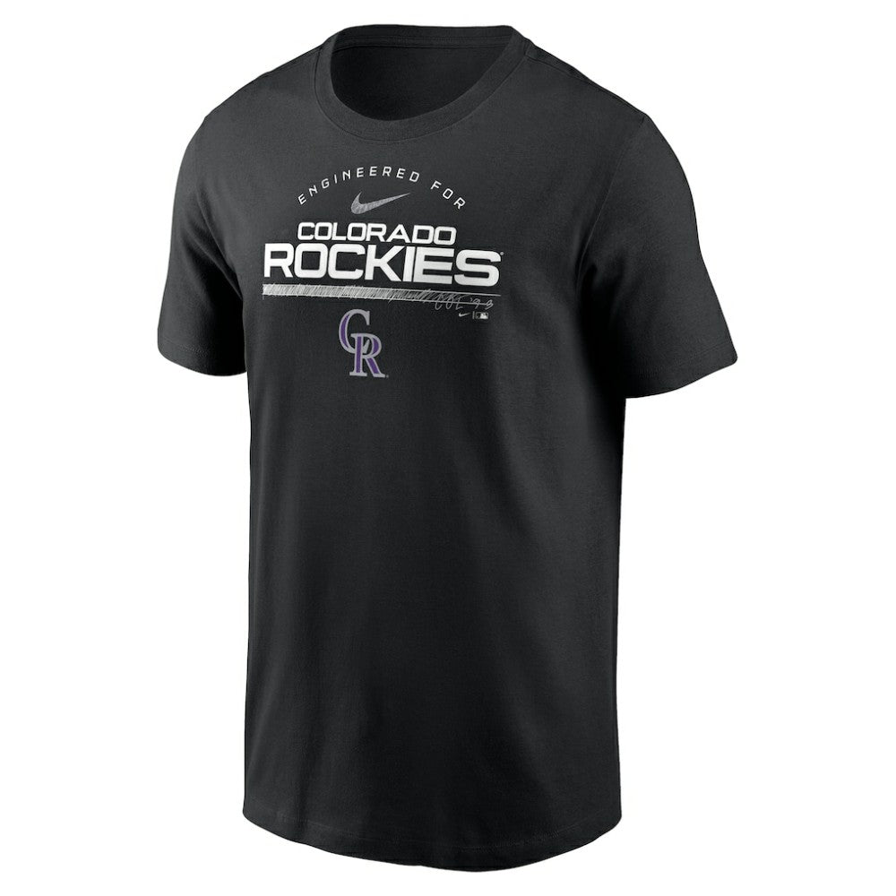 Colorado Rockies Nike Team Engineered Performance T-Shirt - Black T-shirts