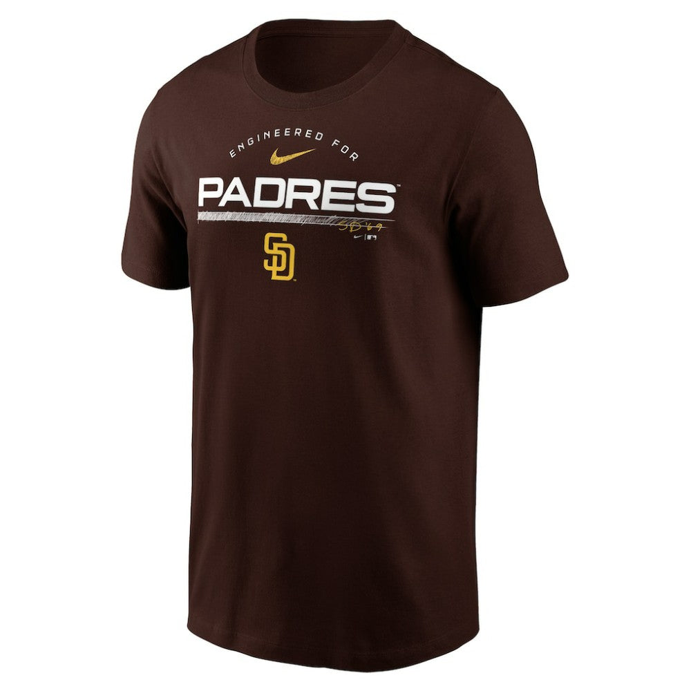 San Diego Padres Nike Team Engineered Performance T-Shirt - Brown T-shirts