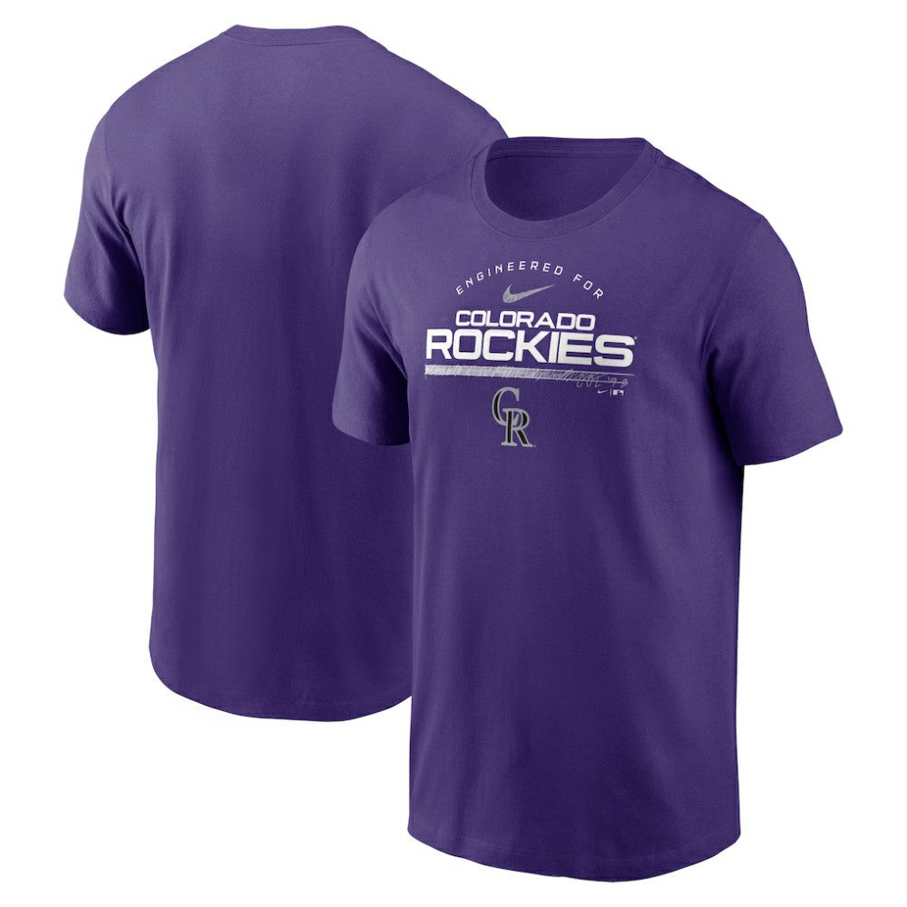 Colorado Rockies Nike Team Engineered Performance T-Shirt - Purple T-shirts