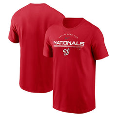 Washington Nationals Nike Team Engineered Performance T-Shirt - Red T-shirts