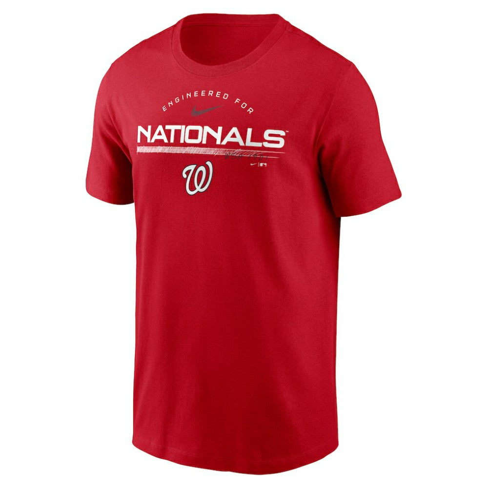 Washington Nationals Nike Team Engineered Performance T-Shirt - Red T-shirts