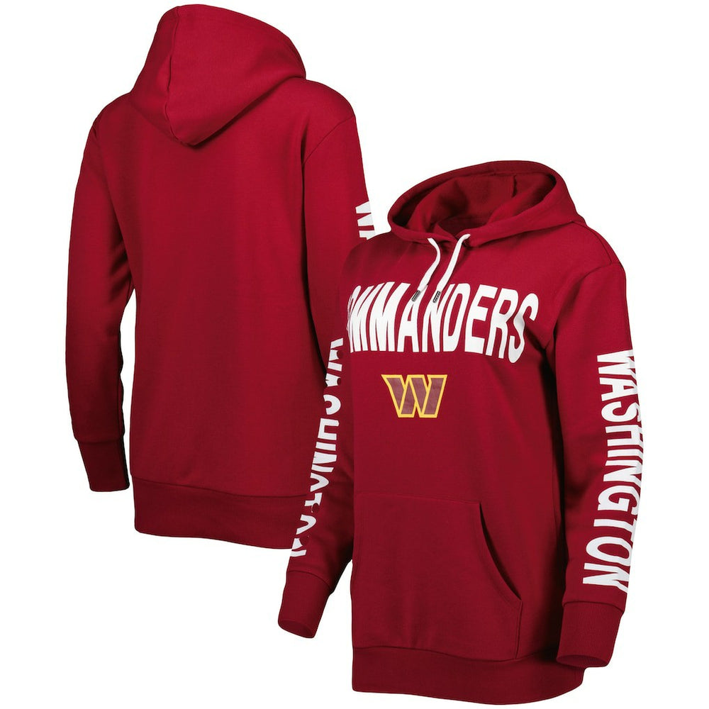 Washington Commanders G-III 4Her by Carl Banks Women's Extra Point Pullover Hoodie Burgundy
