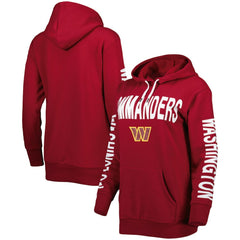 Washington Commanders G-III 4Her by Carl Banks Women's Extra Point Pullover Hoodie Burgundy