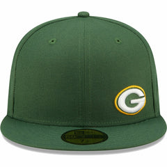 Green Bay Packers New Era Flawless 59FIFTY Fitted Hat Green