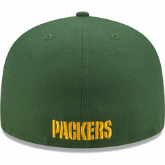 Green Bay Packers New Era Flawless 59FIFTY Fitted Hat Green