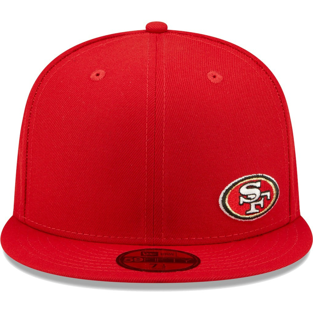 San Francisco 49ers New Era Flawless 59FIFTY Fitted Hat Scarlet