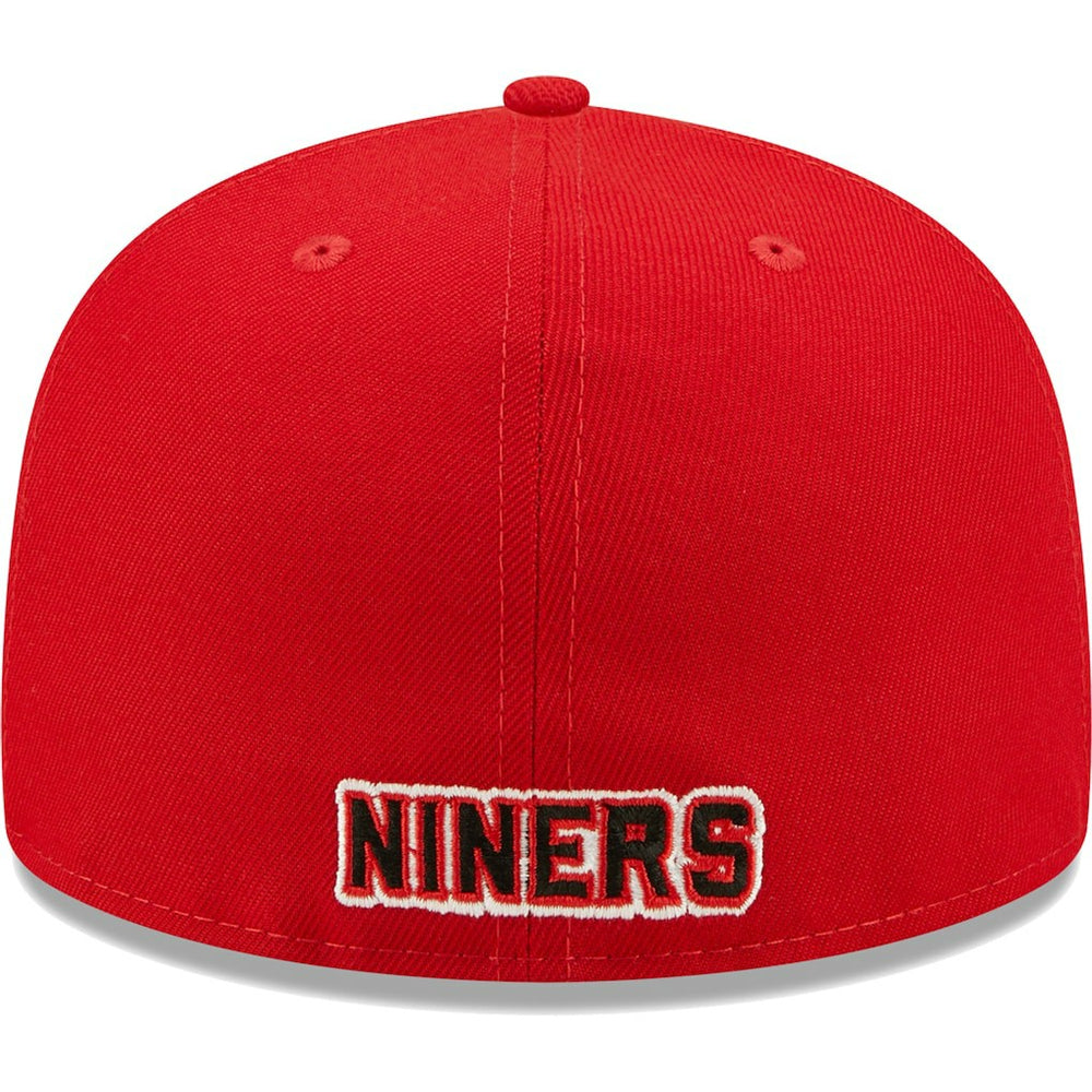 San Francisco 49ers New Era Flawless 59FIFTY Fitted Hat Scarlet