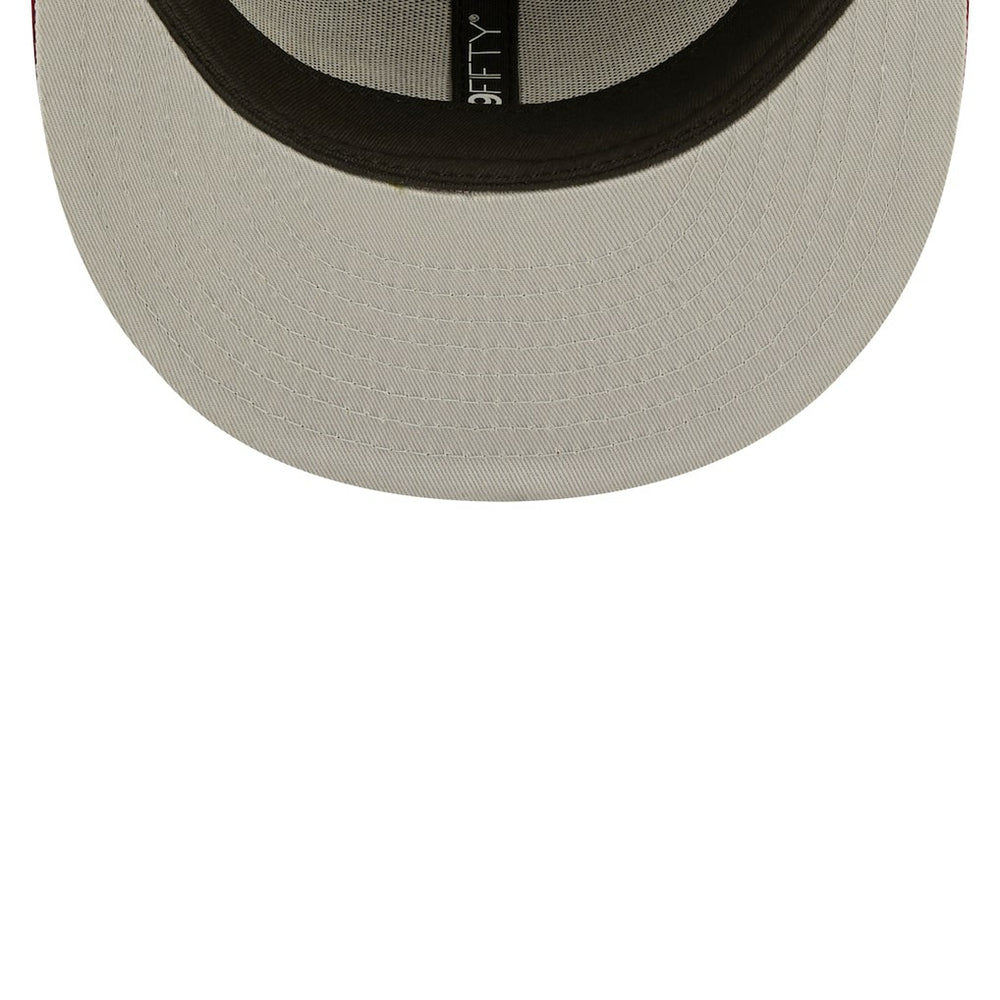 Washington Commanders New Era Flawless 59FIFTY Fitted Hat Burgundy