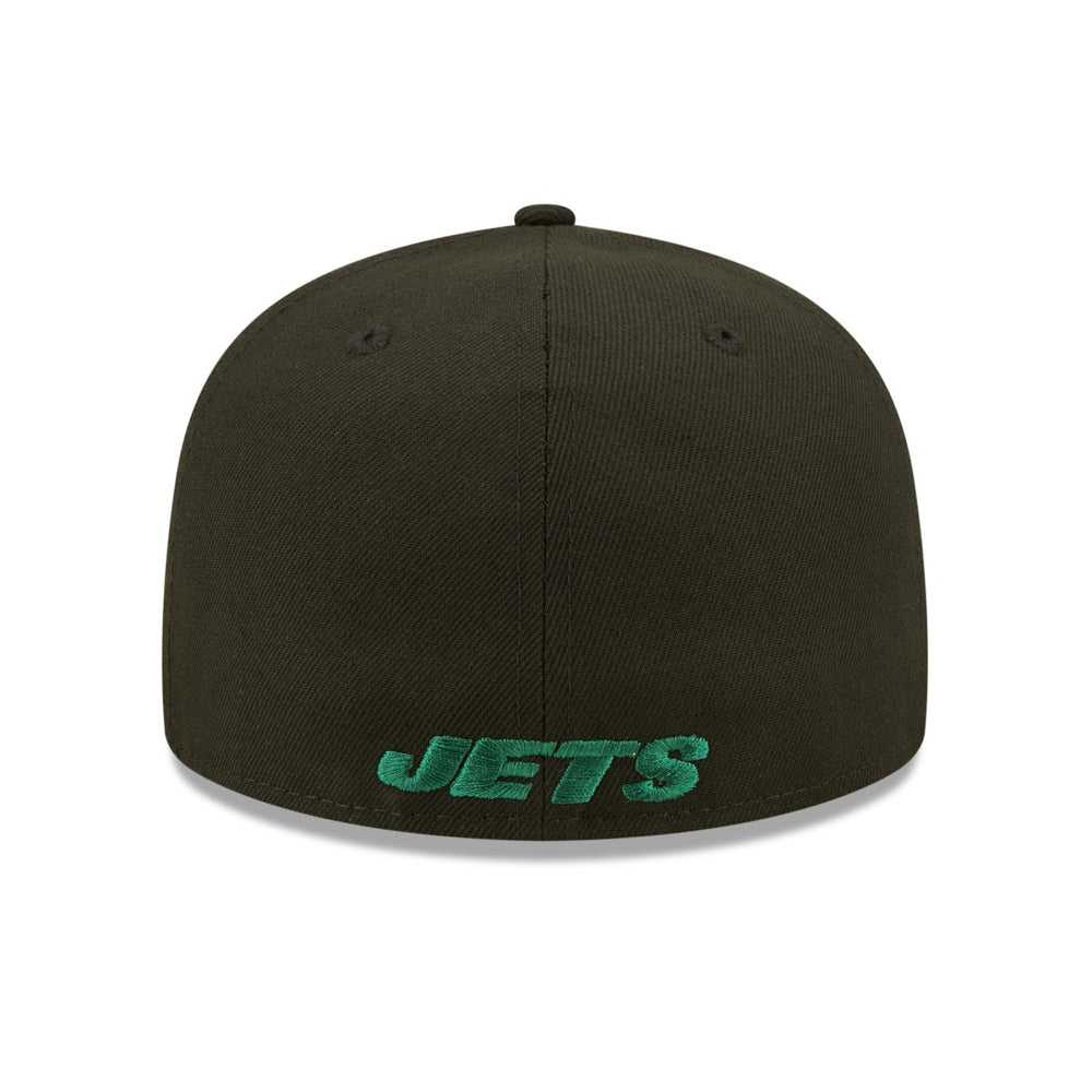 New York Jets New Era Flawless 59FIFTY Fitted Hat Black
