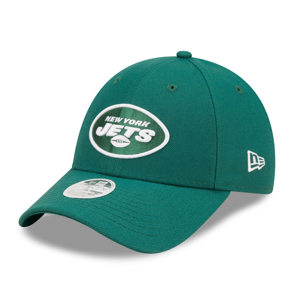 New York Jets New Era Women's Simple 9FORTY Adjustable Hat Green