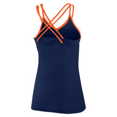 Houston Astros Fanatics Women's Barrel It Up Cross Back V-Neck Tank Top - Navy Tanks