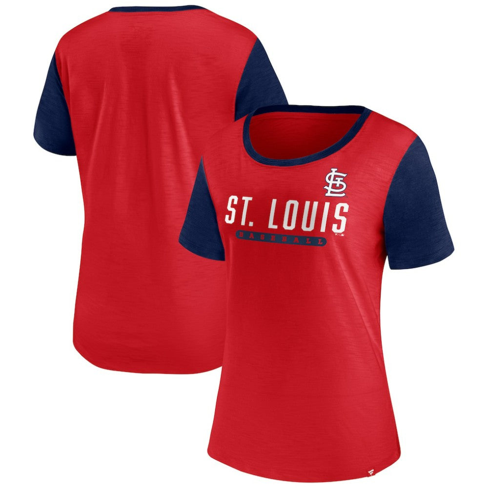 St. Louis Cardinals Fanatics Women's Mound T-Shirt - Red T-shirts