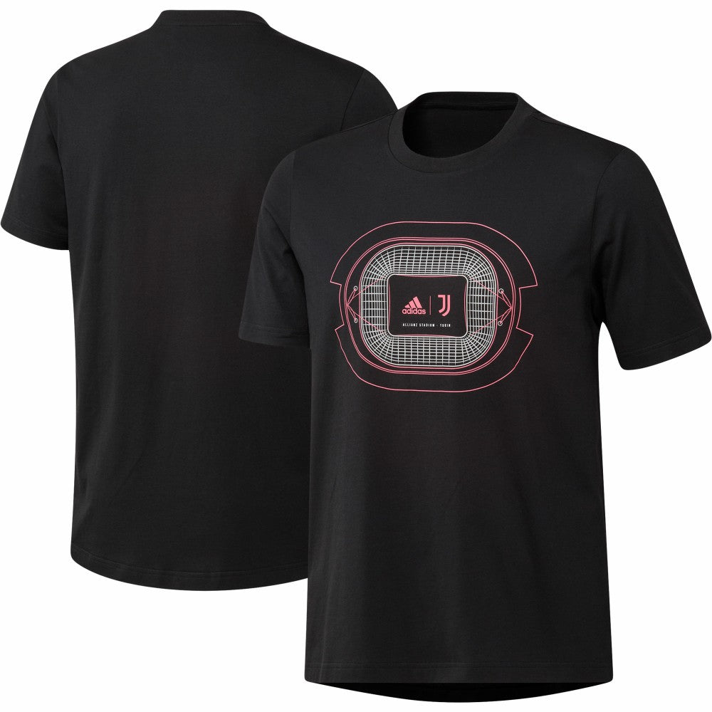 Juventus Male Graphic T-Shirt Black
