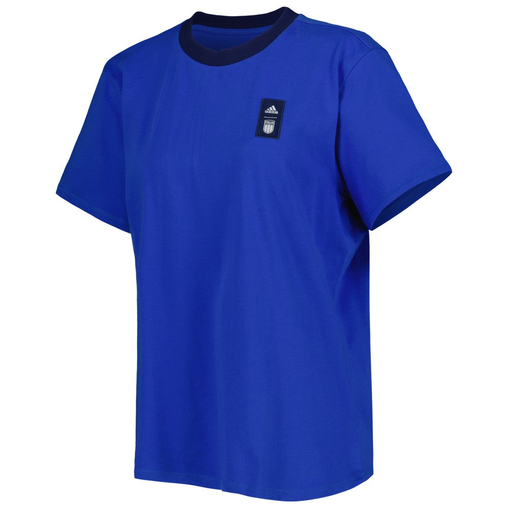 Italy National Team Women's Training T-Shirt Blue