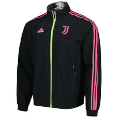 Juventus 2022/23 On-Field Team Logo Anthem Reversible Full-Zip Jacket Black