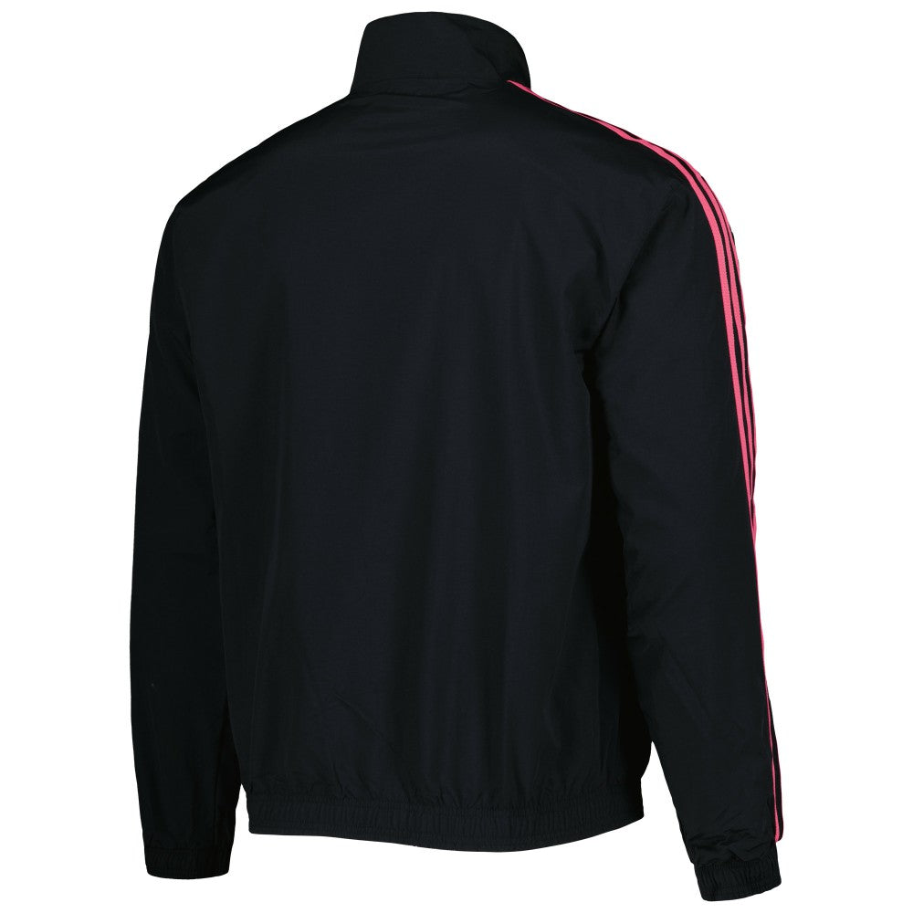Juventus 2022/23 On-Field Team Logo Anthem Reversible Full-Zip Jacket Black