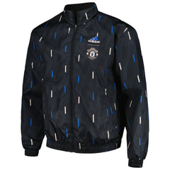 Manchester United 2022/23 On-Field Team Logo Anthem Reversible Full-Zip Jacket Black shop