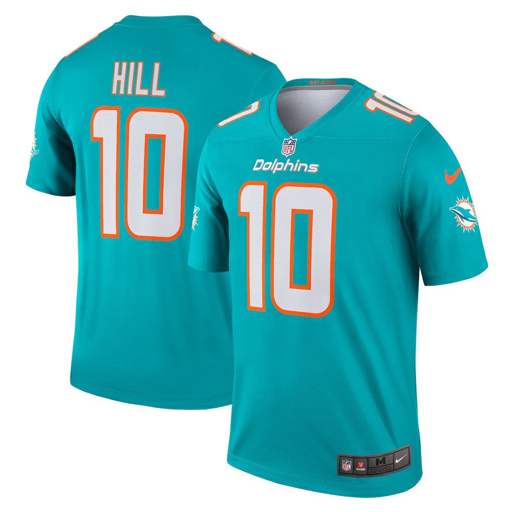 Tyreek Hill Miami Dolphins Legend Player Performance Top Aqua