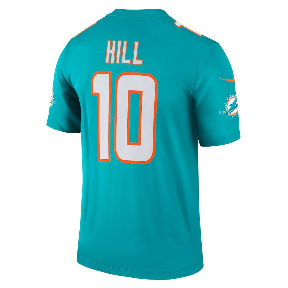Tyreek Hill Miami Dolphins Legend Player Performance Top Aqua