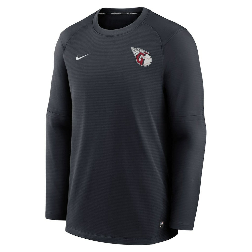 Cleveland Guardians Nike Authentic Collection Logo Performance Long Sleeve T-Shirt - Navy T-shirts