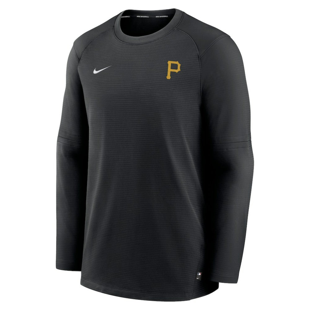 Pittsburgh Pirates Nike Authentic Collection Logo Performance Long Sleeve T-Shirt - Black T-shirts