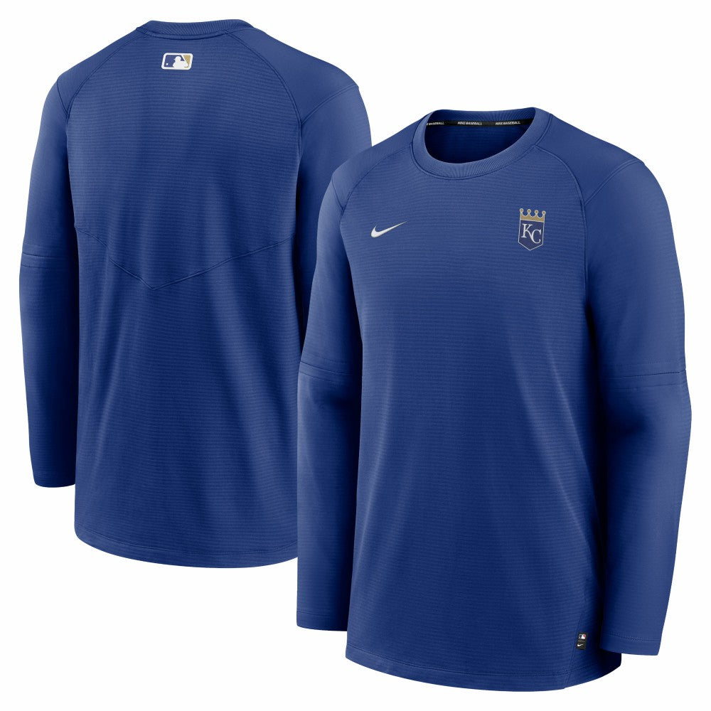 Kansas City Royals Nike Authentic Collection Logo Performance Long Sleeve T-Shirt - Royal T-shirts