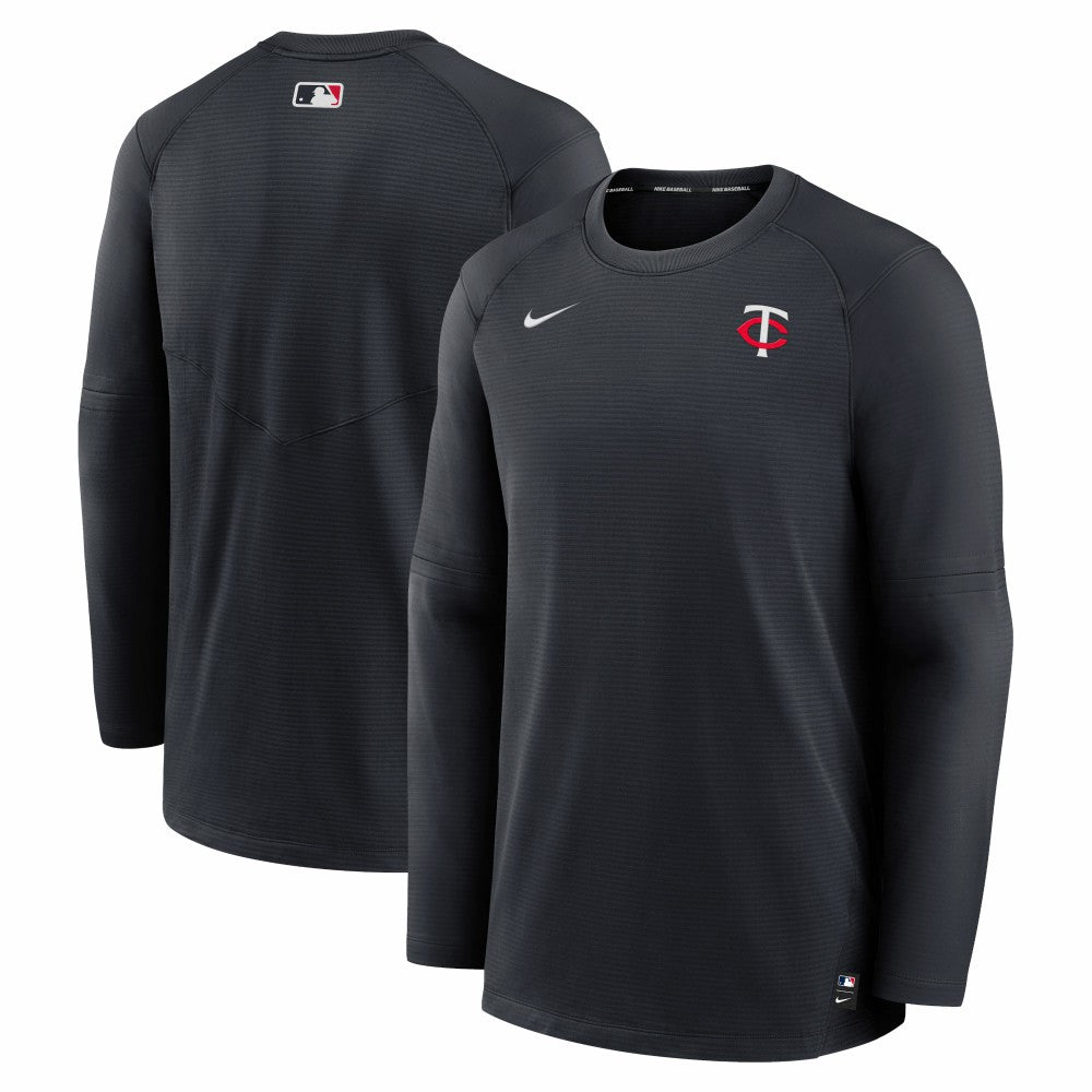 Minnesota Twins Nike Authentic Collection Logo Performance Long Sleeve T-Shirt - Navy T-shirts