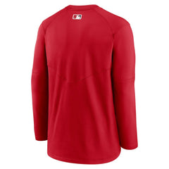 Washington Nationals Nike Authentic Collection Logo Performance Long Sleeve T-Shirt - Red T-shirts