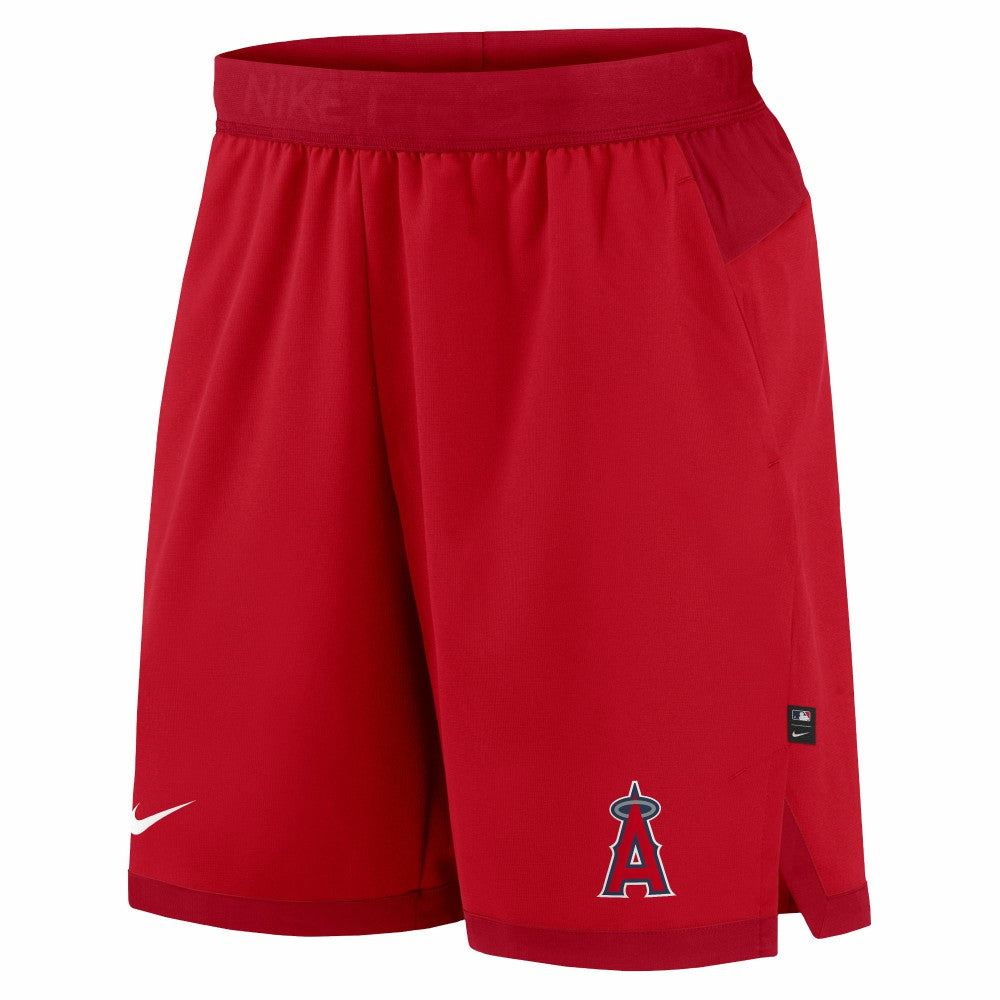 Los Angeles Angels Nike Authentic Collection Flex Vent Performance Shorts - Red Shorts