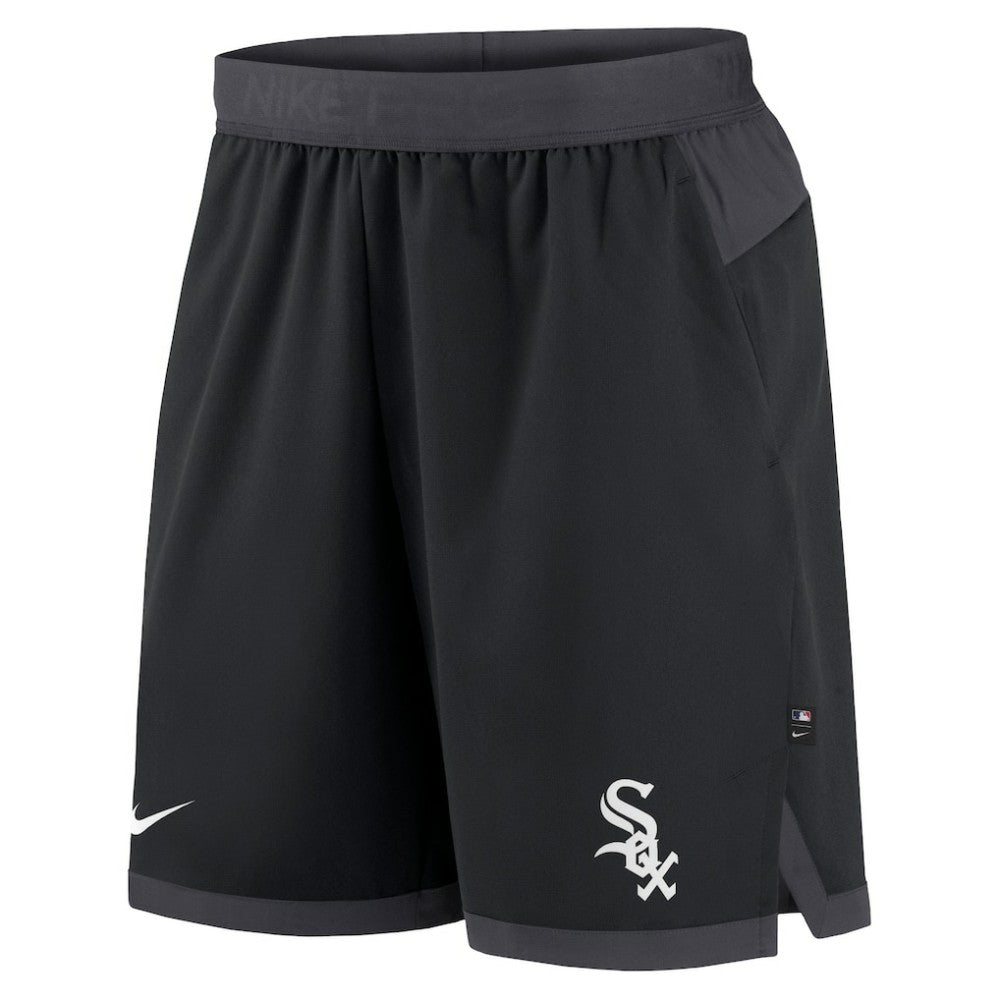 Chicago White Sox Nike Authentic Collection Flex Vent Performance Shorts - Black Shorts