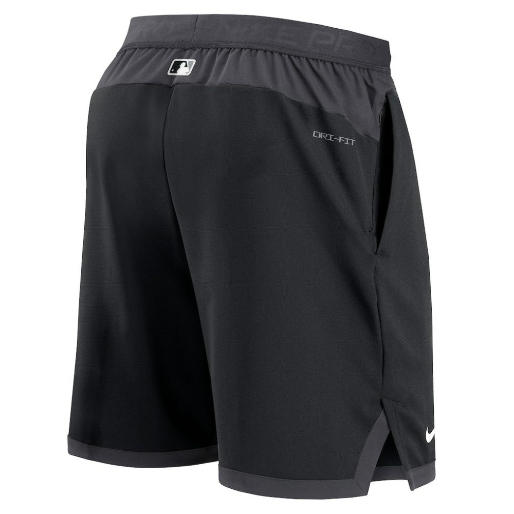 Chicago White Sox Nike Authentic Collection Flex Vent Performance Shorts - Black Shorts