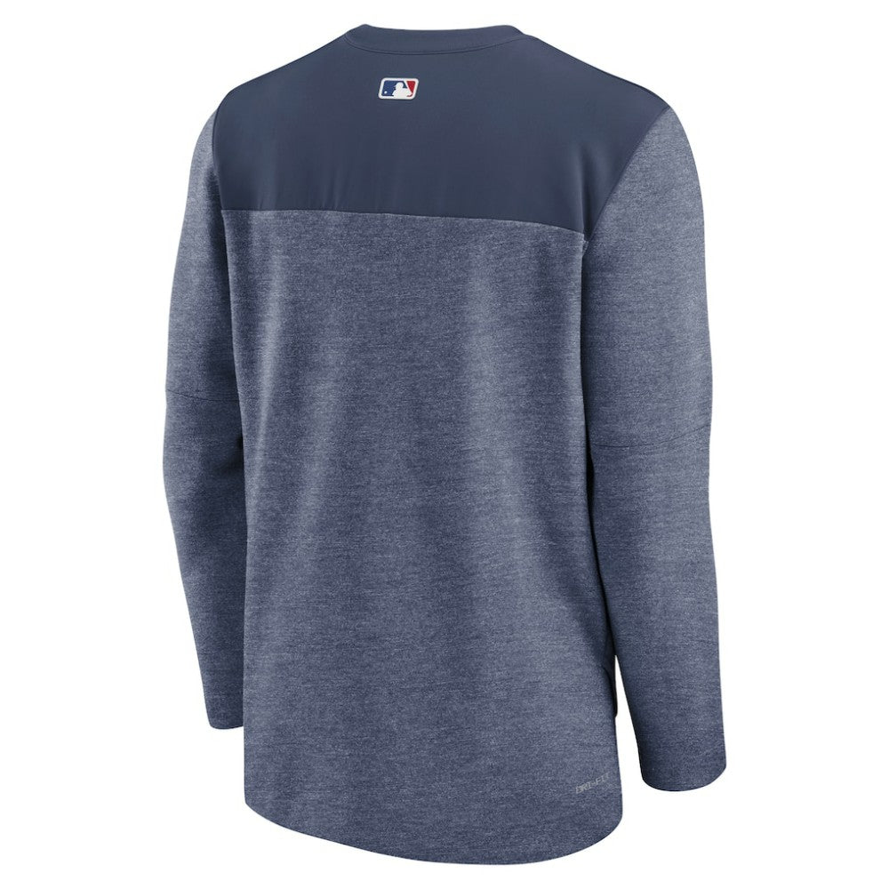 Houston Astros Nike Authentic Collection Game Time Performance Half-Zip Top - Navy Tops