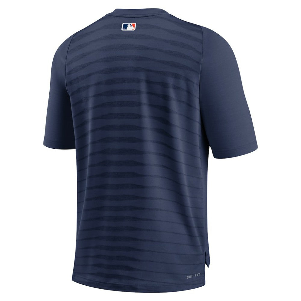Houston Astros Nike Authentic Collection Pregame Raglan Performance V-Neck T-Shirt - Navy T-shirts