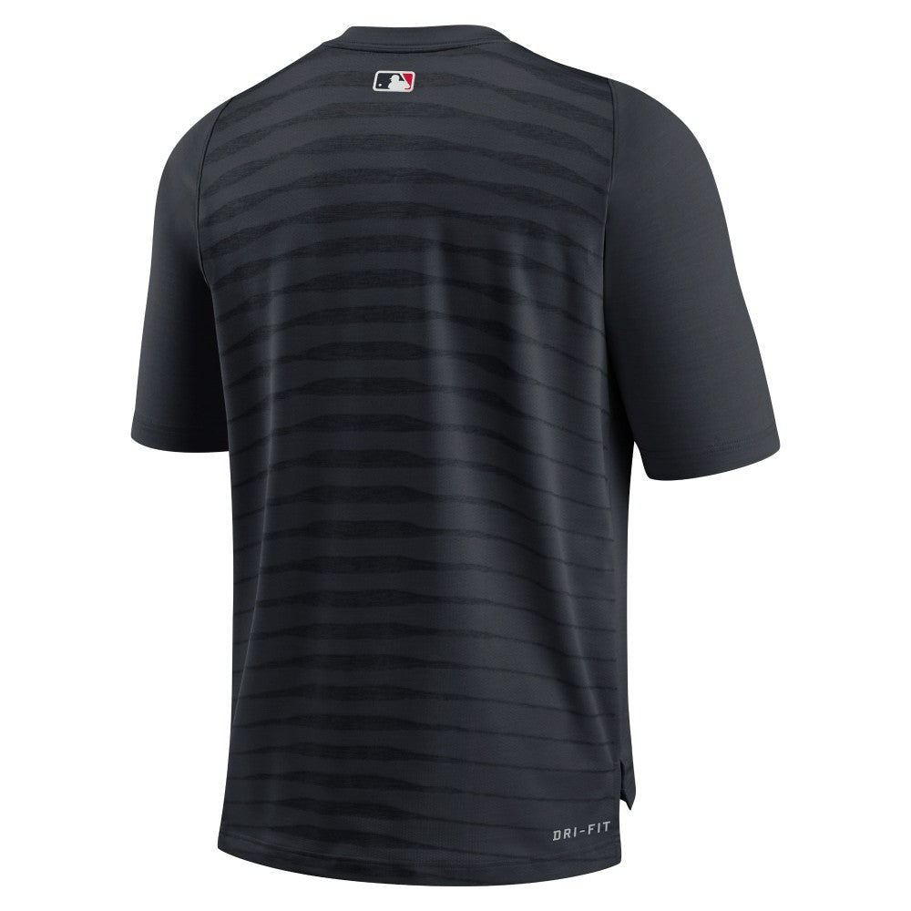 Minnesota Twins Nike Authentic Collection Pregame Raglan Performance V-Neck T-Shirt - Navy T-shirts