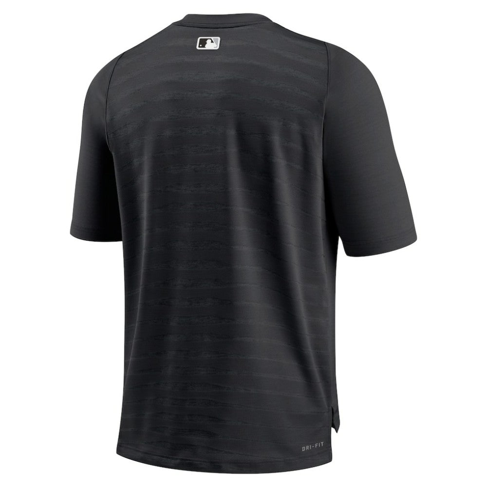 Chicago White Sox Nike Authentic Collection Pregame Raglan Performance V-Neck T-Shirt - Black T-shirts