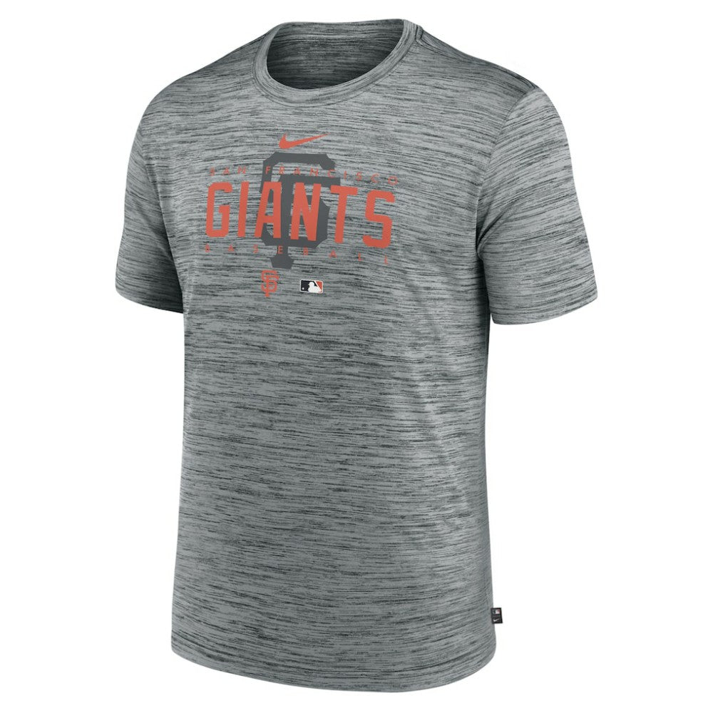 San Francisco Giants Nike Authentic Collection Velocity Performance Practice T-Shirt - Heather Gray T-shirts