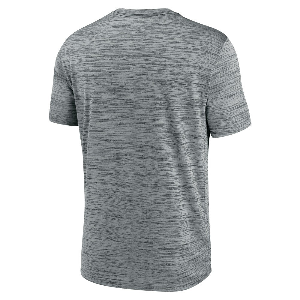 Milwaukee Brewers Nike Authentic Collection Velocity Performance Practice T-Shirt - Heather Gray T-shirts