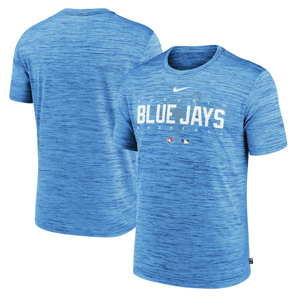 Toronto Blue Jays Nike Authentic Collection Velocity Performance Practice T-Shirt - Powder Blue T-shirts